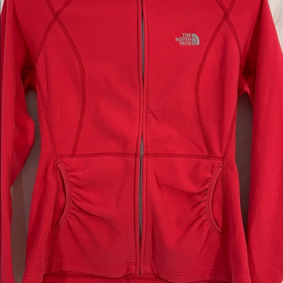 The North Face Jacket Fleece pink Pockets Hooded S - Picture 4 of 16